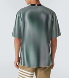 Thom Browne Striped oversized cotton T-shirt