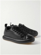 Bottega Veneta - Leather Sneakers - Black