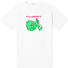 Flagstuff Men's Monster T-Shirt in White