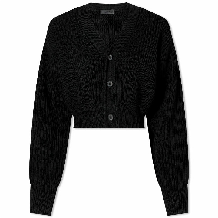 Photo: Wardrobe.nyc Women's Cropped Cardigan in Black