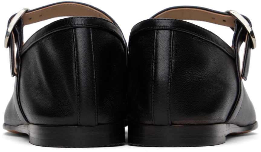 Le Monde Beryl Black Ballet Mary Jane Ballerina Flats