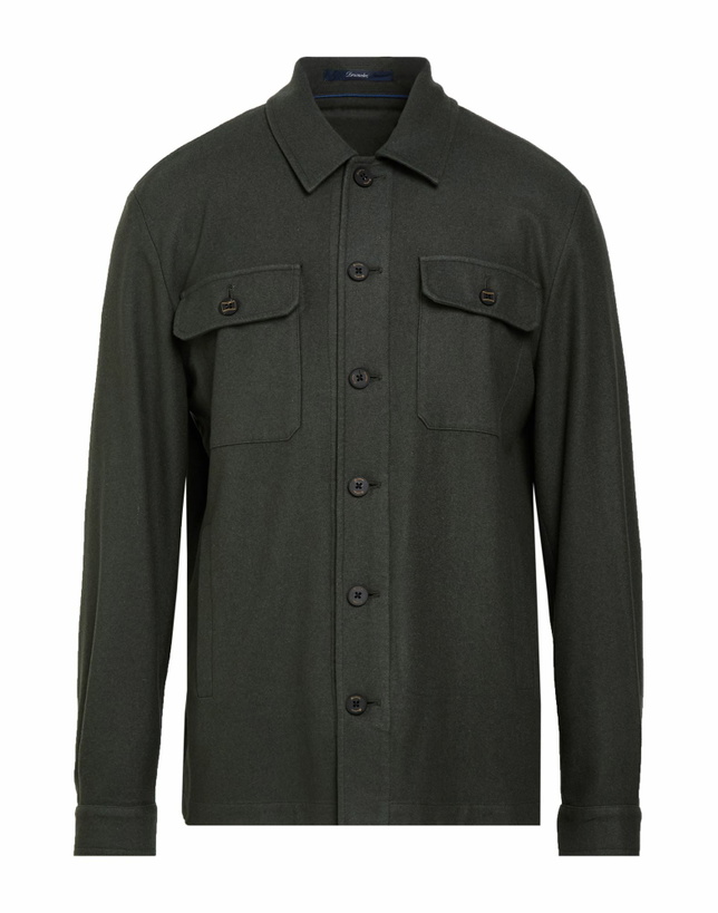 Photo: Drumohr Mens Jacket Dark in Green