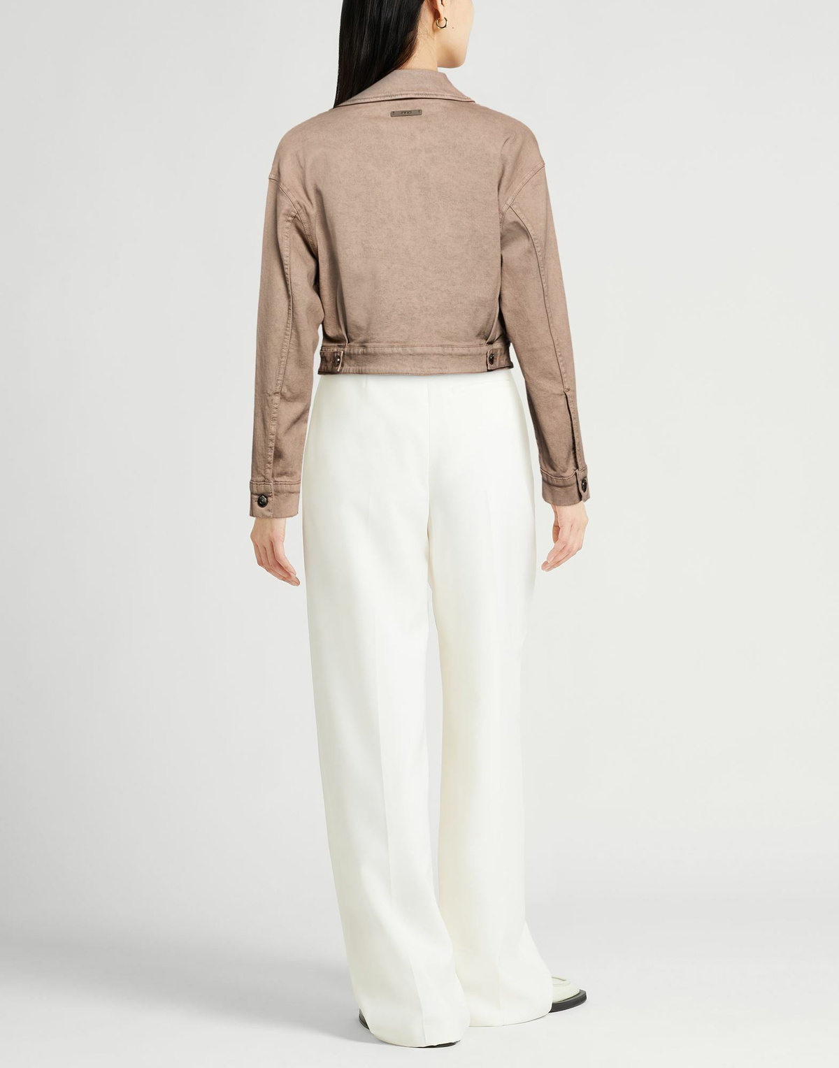 Peserico Womens Denim outerwear Sand