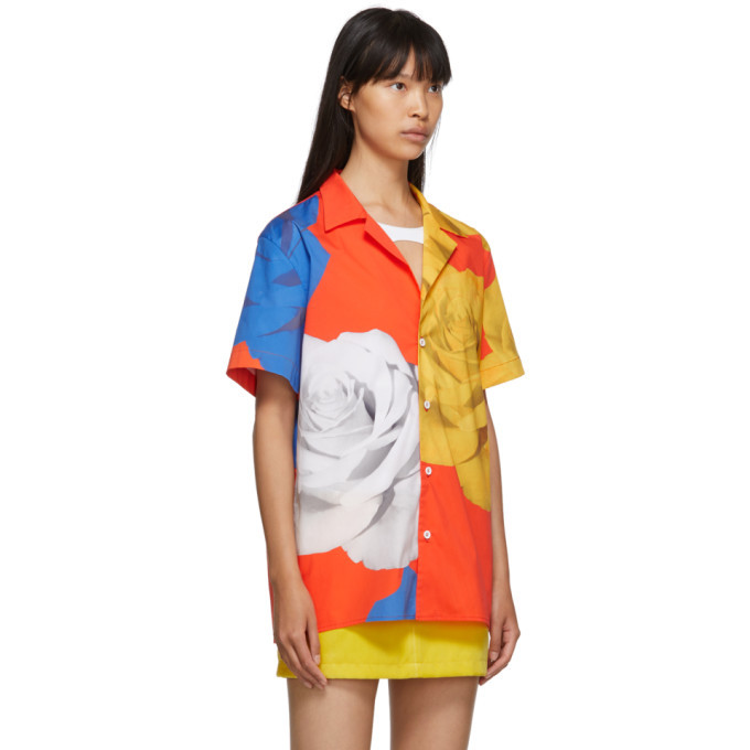 Anton Belinskiy Multicolor Rose Print Shirt
