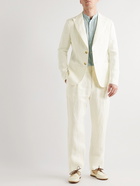 Giorgio Armani - Upton Linen Suit Jacket - Neutrals