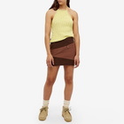 Daniëlle Cathari Women's x Woolrich Knit Halter Top in Lemon