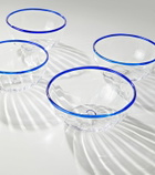 Akua Objects Peter set of 4 glass bowls