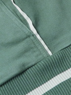 MANAAKI - Kai Striped Cotton-Blend Track Jacket - Green