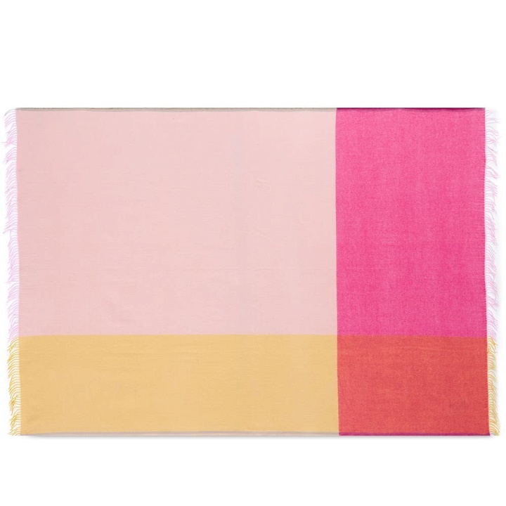 Photo: Vitra Hella Jongerius 2016 Colour Block Blanket in Pink/Beige