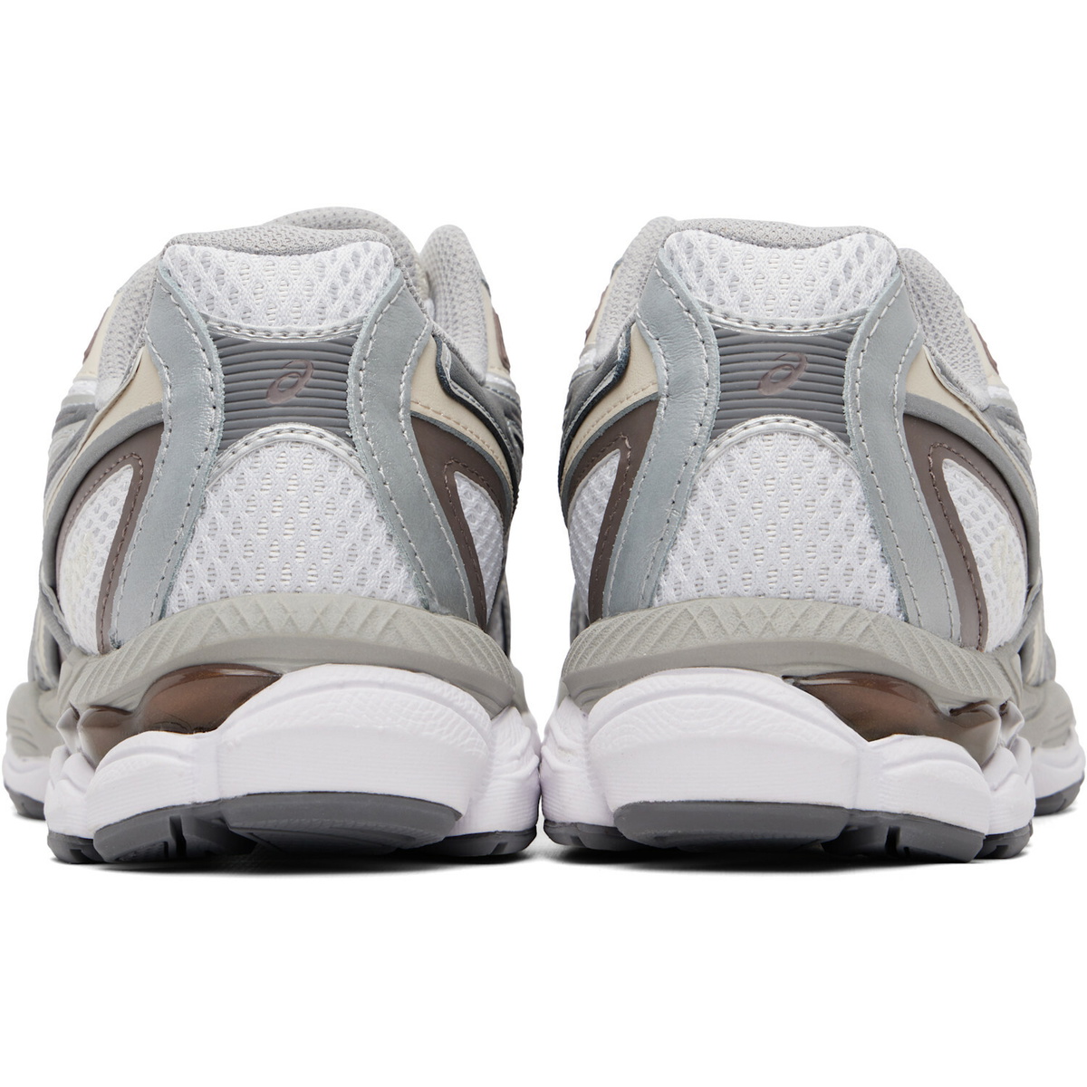 ASICS White & Brown Gel-NYC 2055 Sneakers