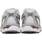 ASICS White & Brown Gel-NYC 2055 Sneakers