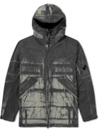 C.P. Company - Hooded Printed Shell PrimaLoft Jacket - Black