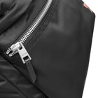 AMI Men's Heart Logo Backpack in Black