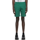 Kenzo Green Fleece Little X Shorts