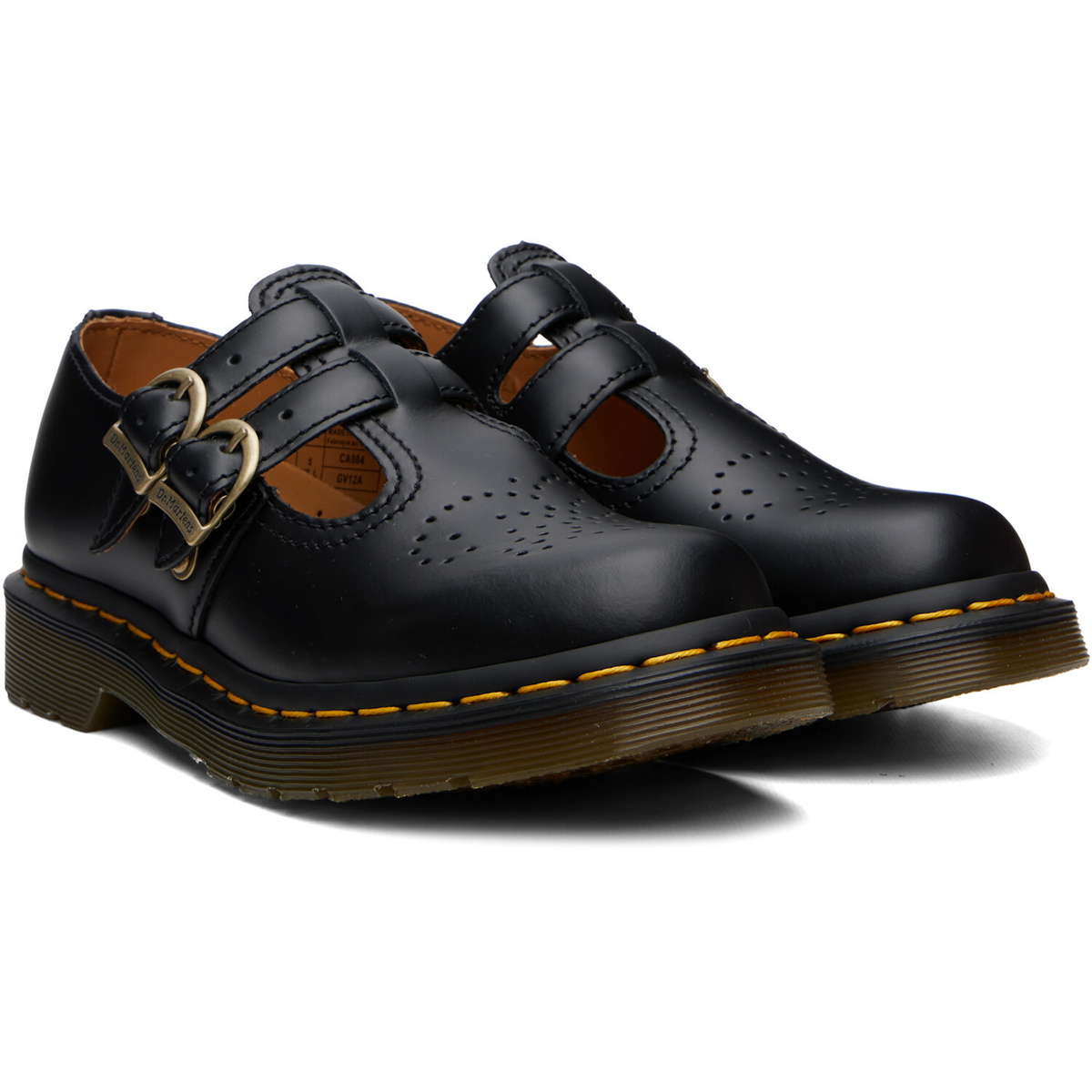 Dr. Martens Brown 8065 Smooth Leather Mary Jane Loafers