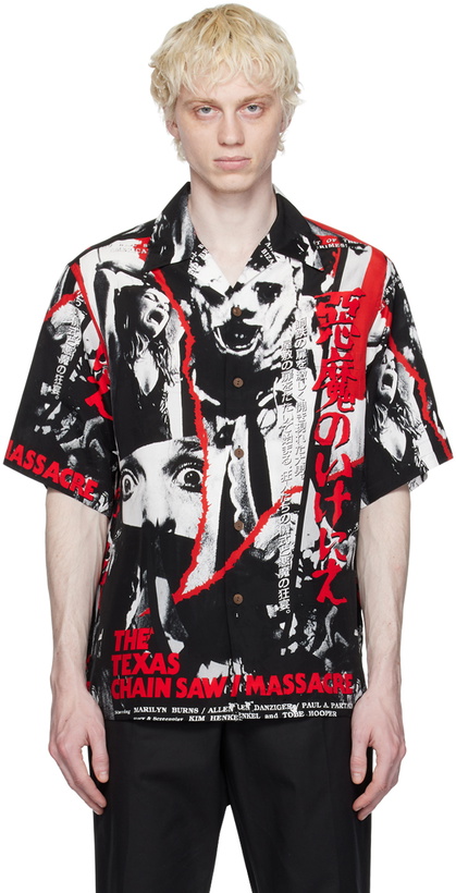 Photo: WACKO MARIA Black Graphic Shirt