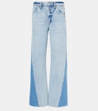 Frame Le Baggy Palazzo mid-rise wide-leg jeans