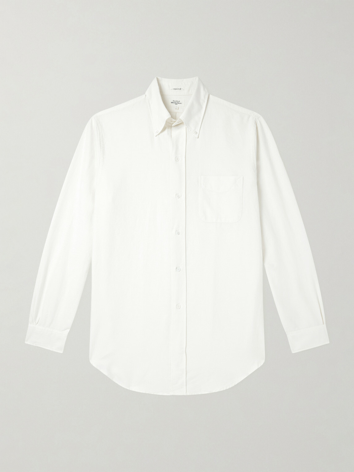Hartford - Cotton-Oxford Shirt - White