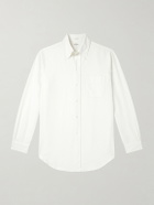 Hartford - Cotton-Oxford Shirt - White