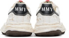 Maison MIHARA YASUHIRO Off-White 'Blakey' OG Sole Ripped Overdye Canvas Sneakers