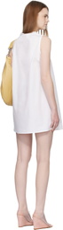 Fruity Booty White Broderie Minidress