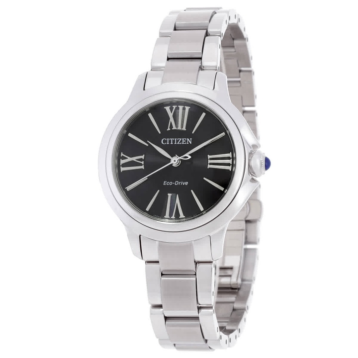 Photo: Citizen L Ceci Eco-Drive Black Dial Ladies Watch EM1160-58E