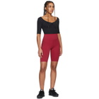 Ernest Leoty Red Adelaide Biker Shorts