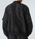 Sacai x Carhartt corduroy-trimmed blouson jacket