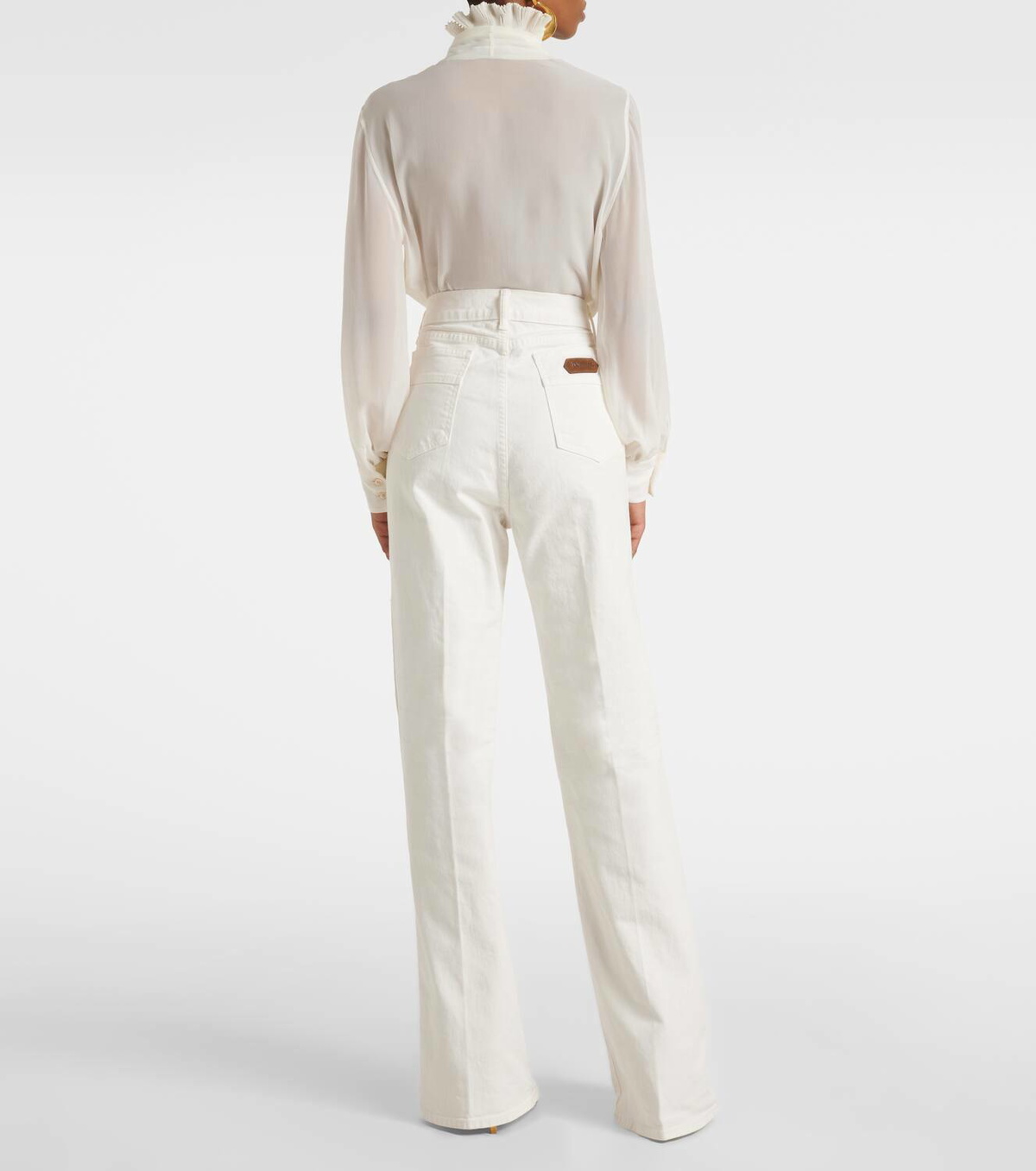 Tom Ford Mid-rise wide-leg jeans