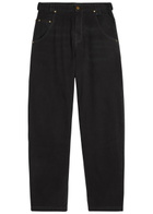 Willy Chavarria Bad Boy Straight-leg Jeans Black