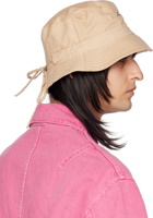 Jacquemus Beige Le Papier 'Le Bob Gadjo' Bucket Hat