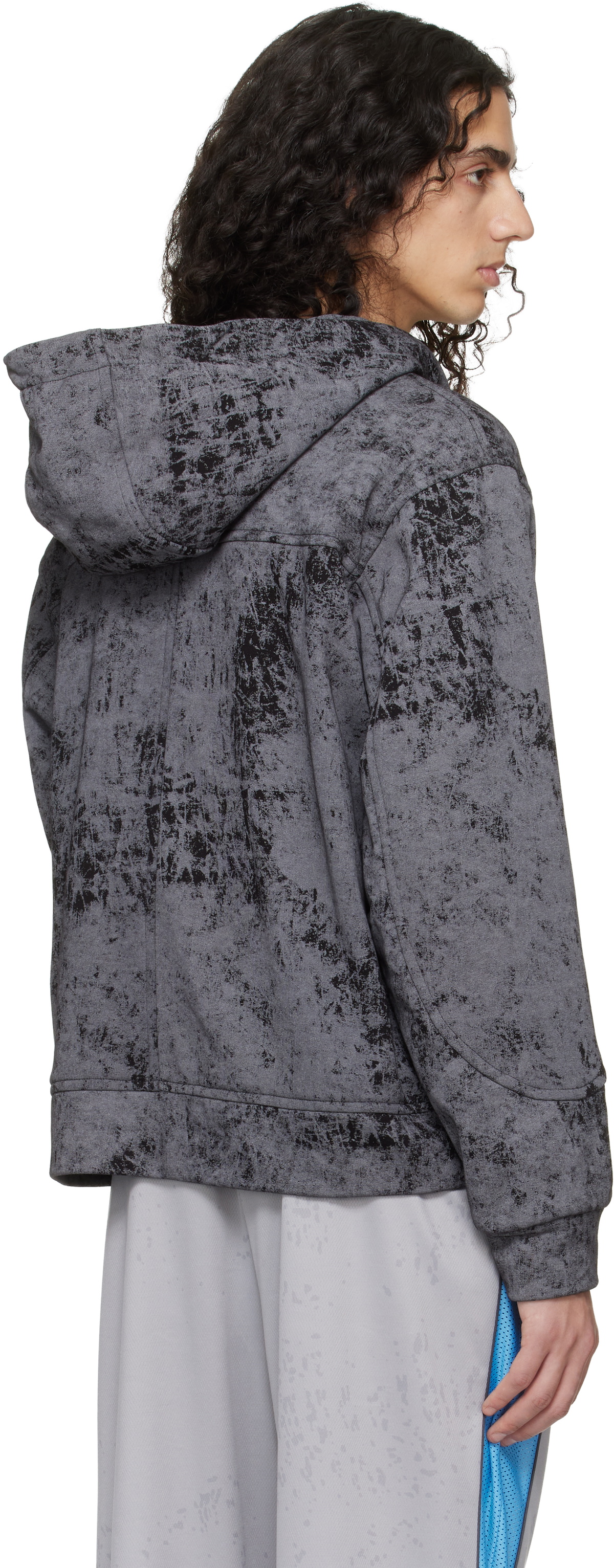 Serapis Gray Track Hoodie
