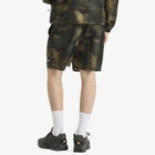 F.C. Real Bristol Men's Speed Camo Easy Shorts in Woodland