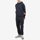 Stone Island Men's Cotton Fleece Garment Dyed Pocket Jogger in Navy Blue