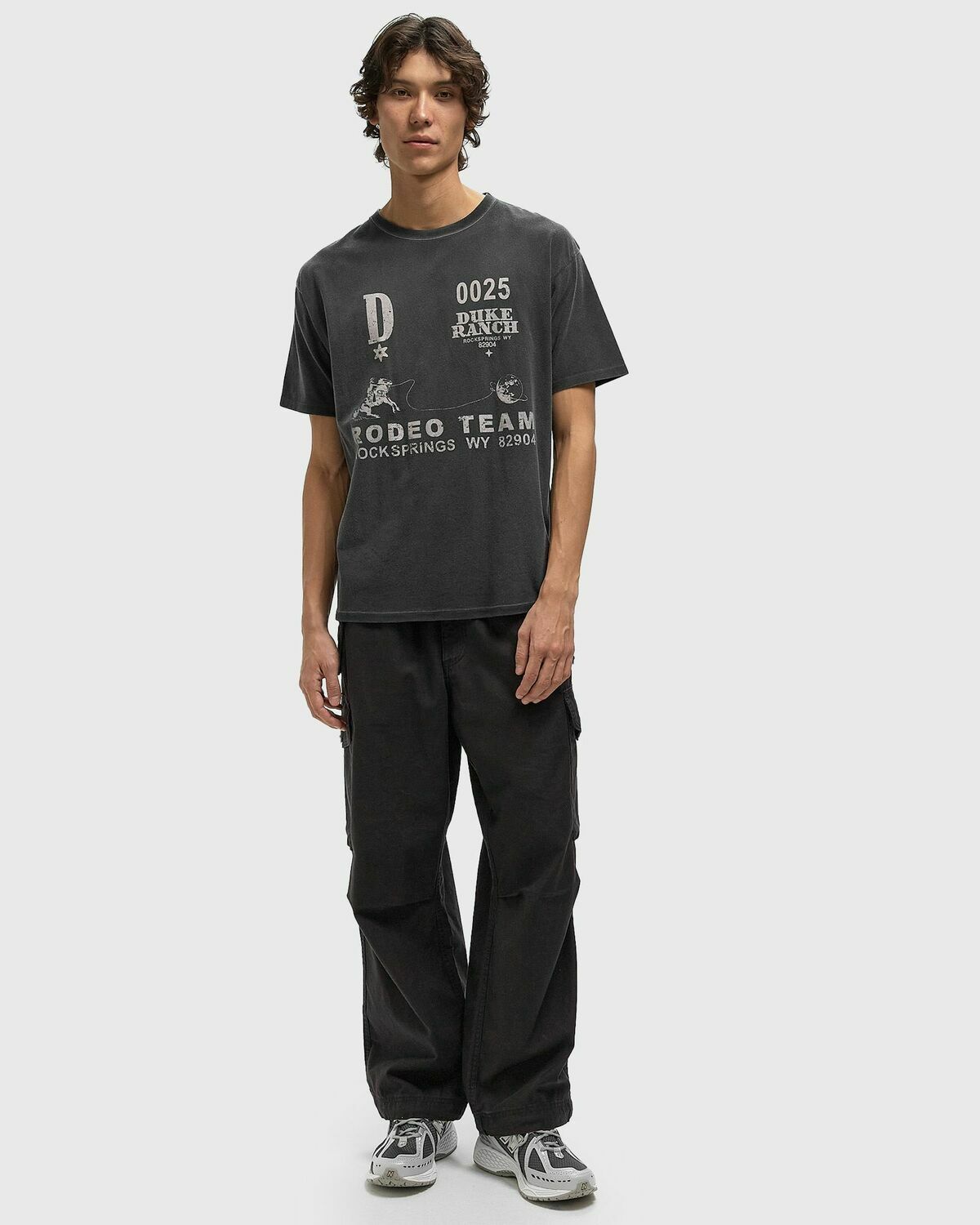 Duke & Dexter Rodeo Team Tee Black Mens Shortsleefe