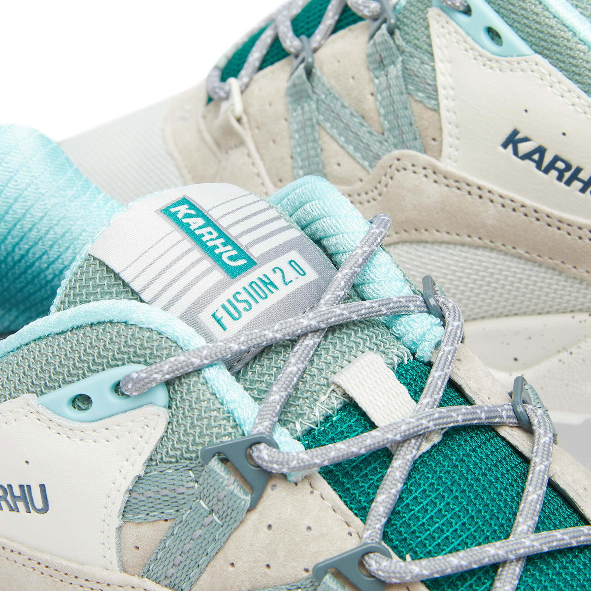 Karhu Men's Fusion 2.0 Sneakers in Ultimate Gray/Iceberg Green Karhu