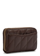 Coach Pillow Quilted Leather Wallet - Brown - One Size