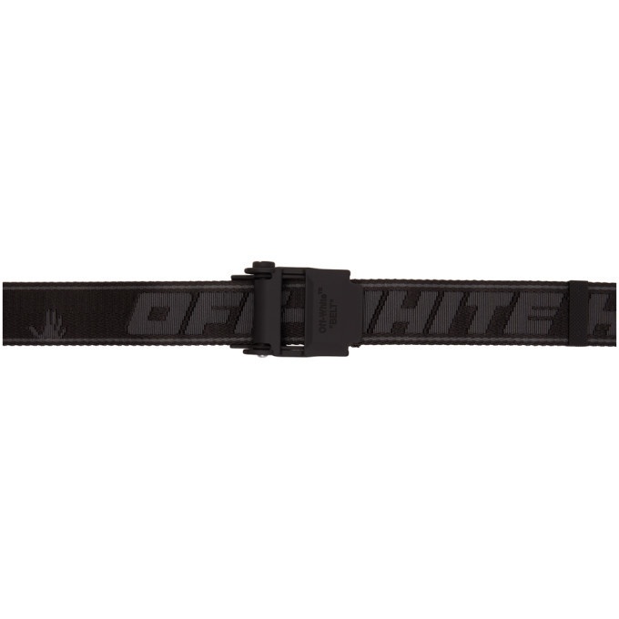 Photo: Off-White Black Hybrid Industrial Belt