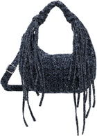 Holzweiler Blue Cocoon Denim Micro Bag