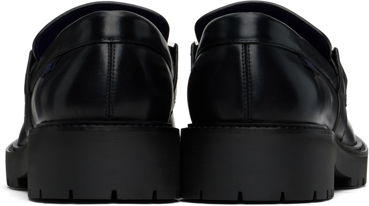 Burberry Black Raft Loafers