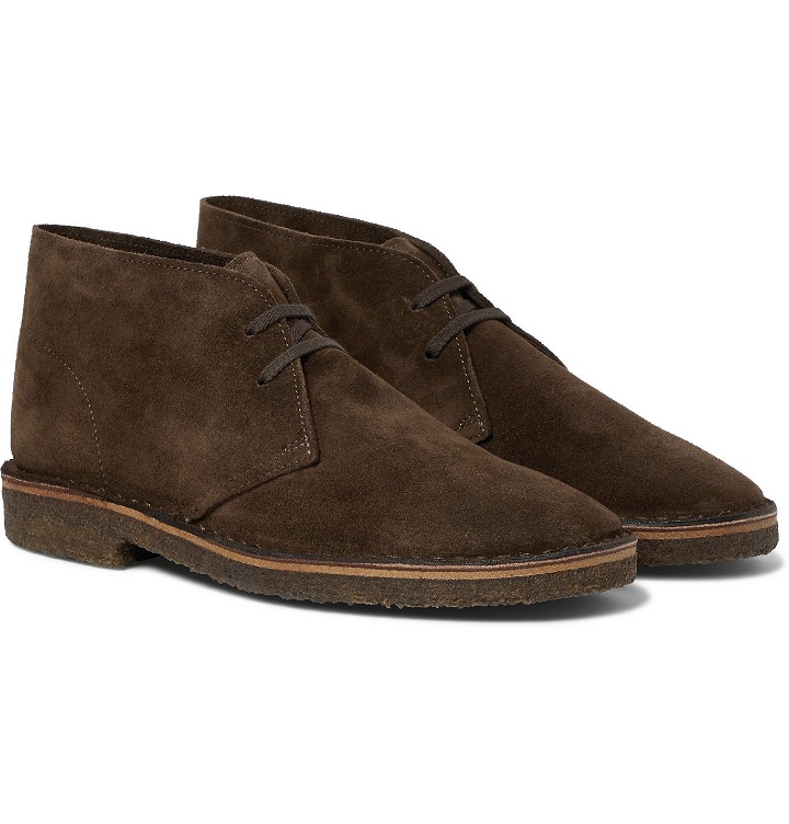 Photo: Drake's - Clifford Suede Desert Boots - Brown
