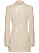 ALBERTA FERRETTI Fitted Sequined Jacket