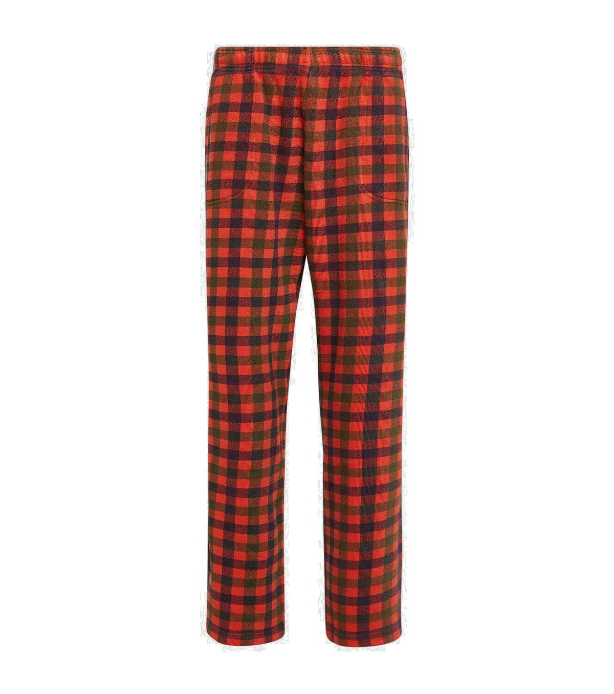 ERL Checked cotton straight pants ERL