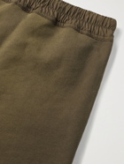 FEAR OF GOD - The Vintage Tapered Fleece-Back Cotton-Jersey Sweatpants - Brown - M