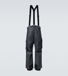 Moncler Grenoble Denim ski salopettes
