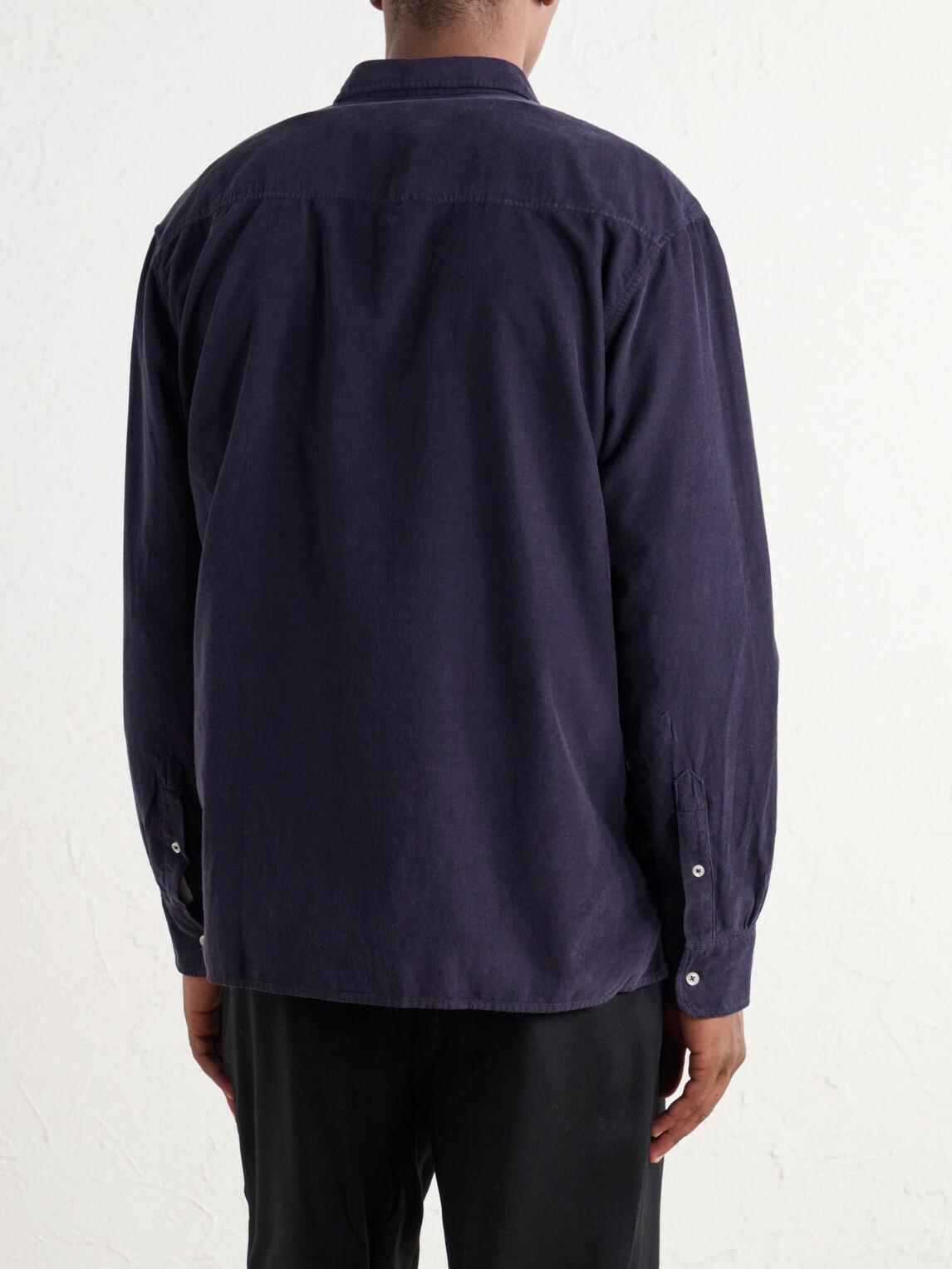Officine Générale - Gad Cotton-Corduroy Shirt - Blue