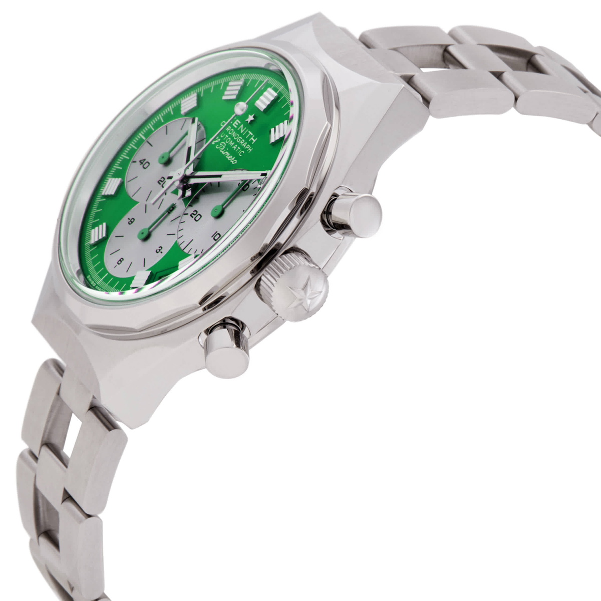 Zenith Defy Chronograph Automatic Green Dial Watch 03.A780.400-2/91.M3642