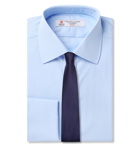 Turnbull & Asser - Pink Double-Cuff Cotton Shirt - Blue