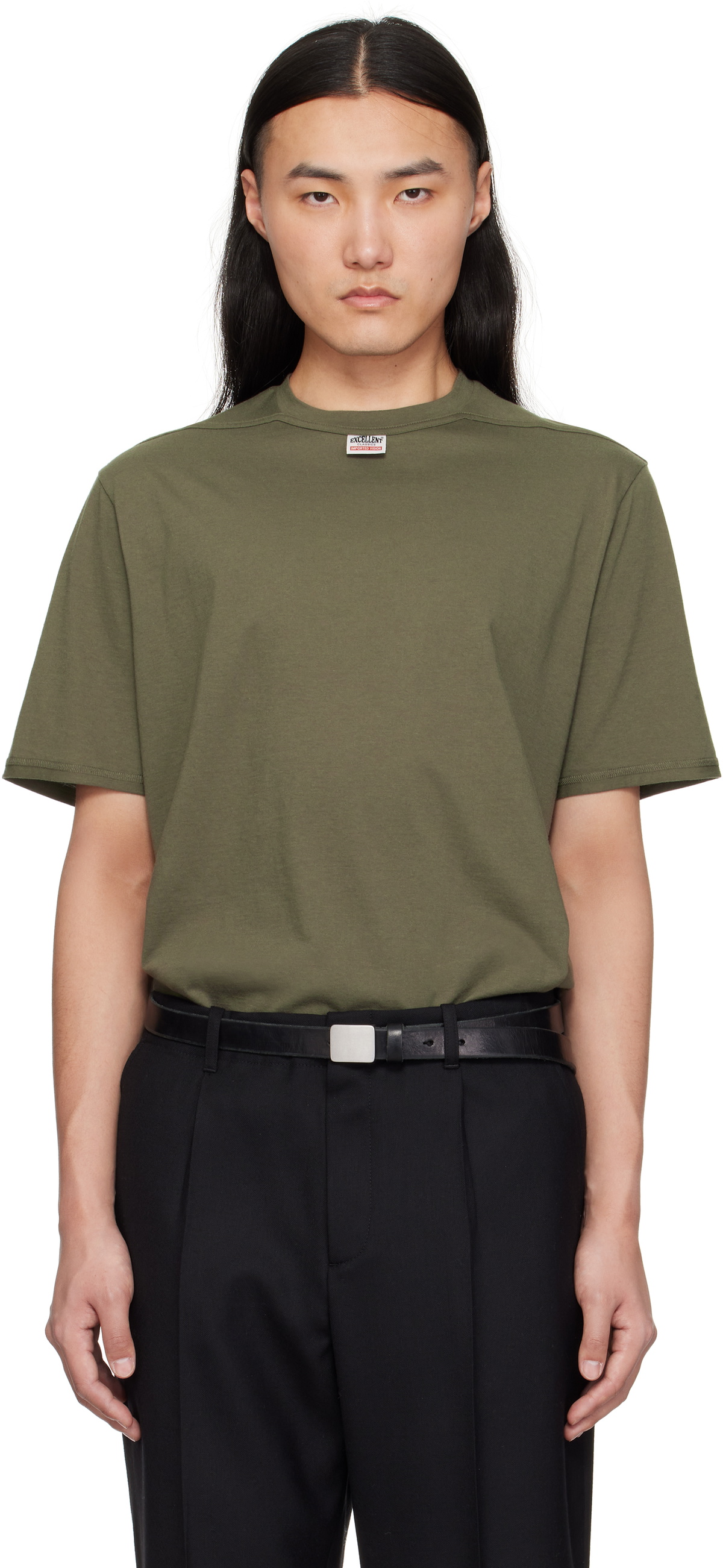 Commission Khaki Reverse T-shirt