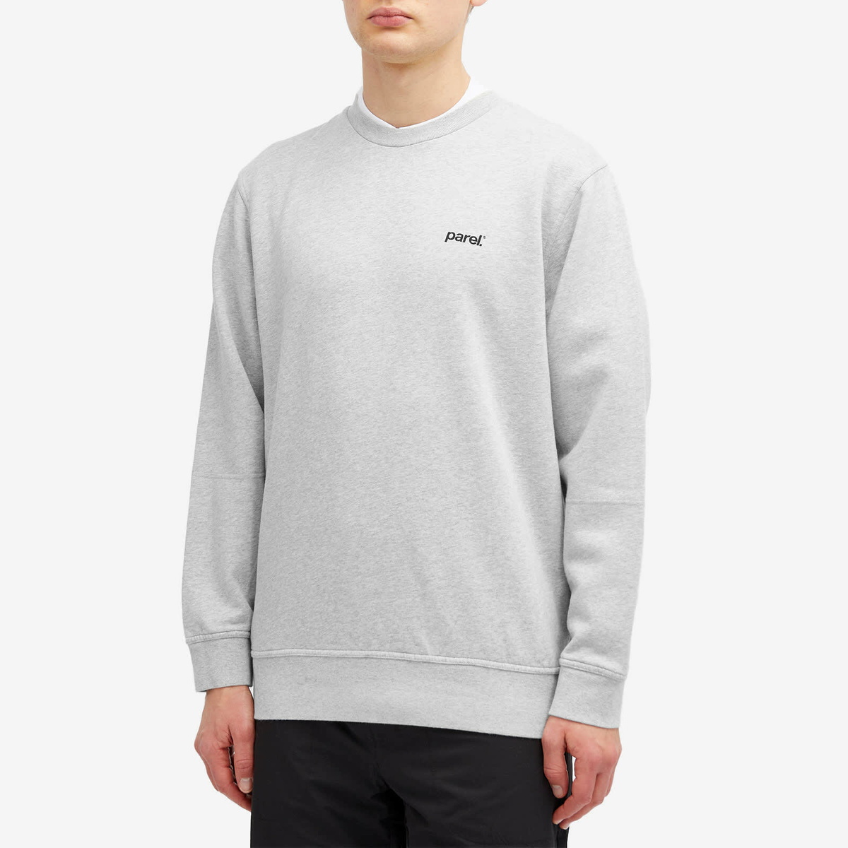 Parel Studios Men's BP Logo Crewneck Sweatshirt in Grey